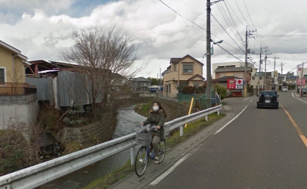 yanase-gawa-river-tokyo-bicycle-girl